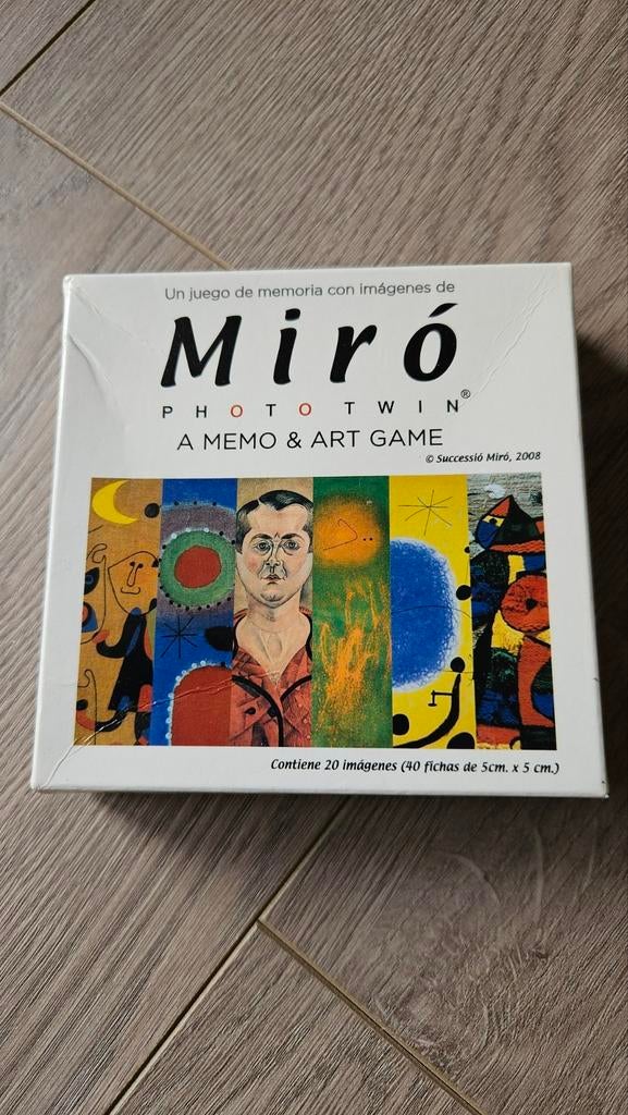 Memory spel Miró, Ophalen of Verzenden