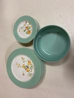 Borden en kom, Ophalen of Verzenden, Gebruikt, Overige stijlen, Bord(en)