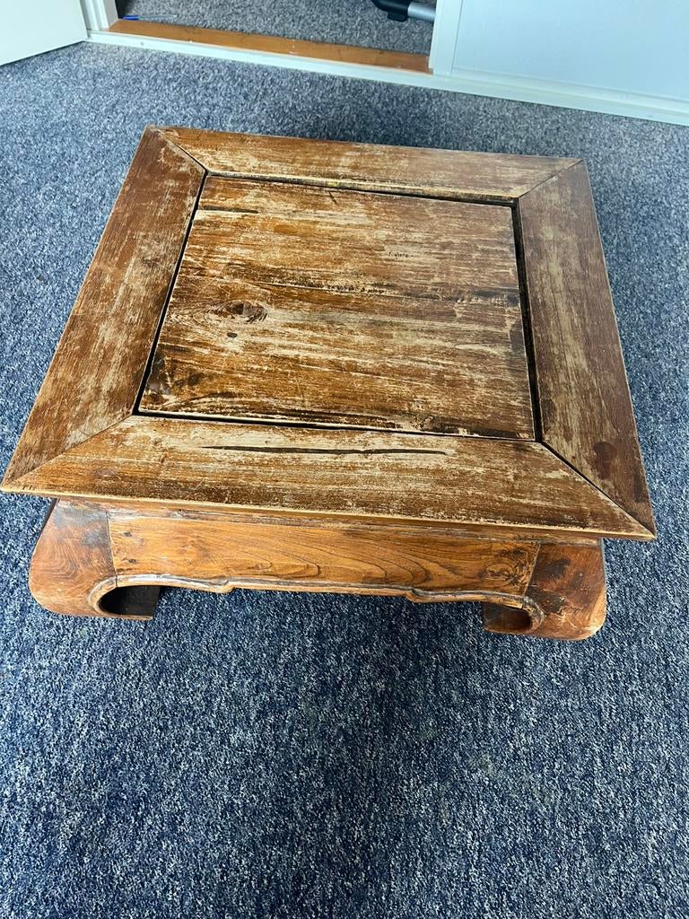 OPIUM tafeltje tw koop, Ophalen of Verzenden, Gebruikt, Vierkant, Minder dan 55 cm