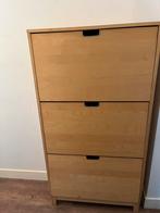 Blank eiken schoenenkast, Huis en Inrichting, Kasten | Schoenenkasten, Ophalen, Gebruikt
