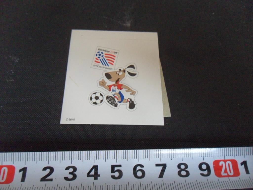 sticker WK voetbal  USA 1994, Ophalen, Zo goed als nieuw