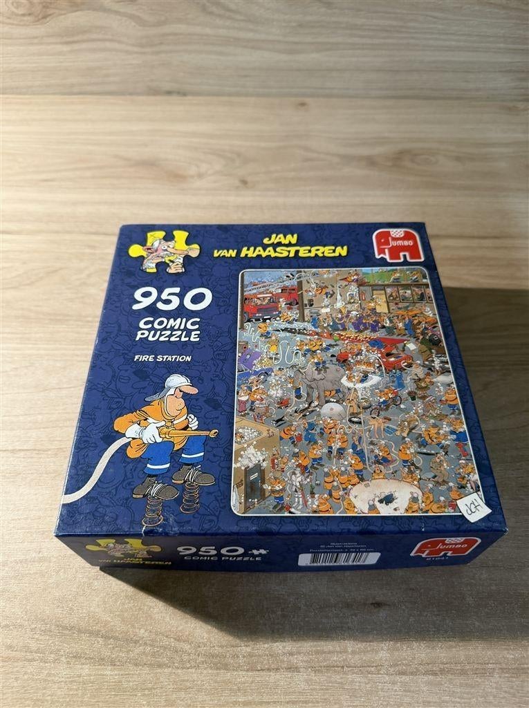 Jan van Haasteren - fire station - 950 stuks - s6666, Hobby en Vrije tijd, Denksport en Puzzels, Ophalen of Verzenden, 500 t/m 1500 stukjes