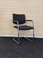 20x Vergaderstoel KMA (zwart stof) zeer comfortabel!!, Zwart, Ophalen of Verzenden, Zo goed als nieuw, Eén