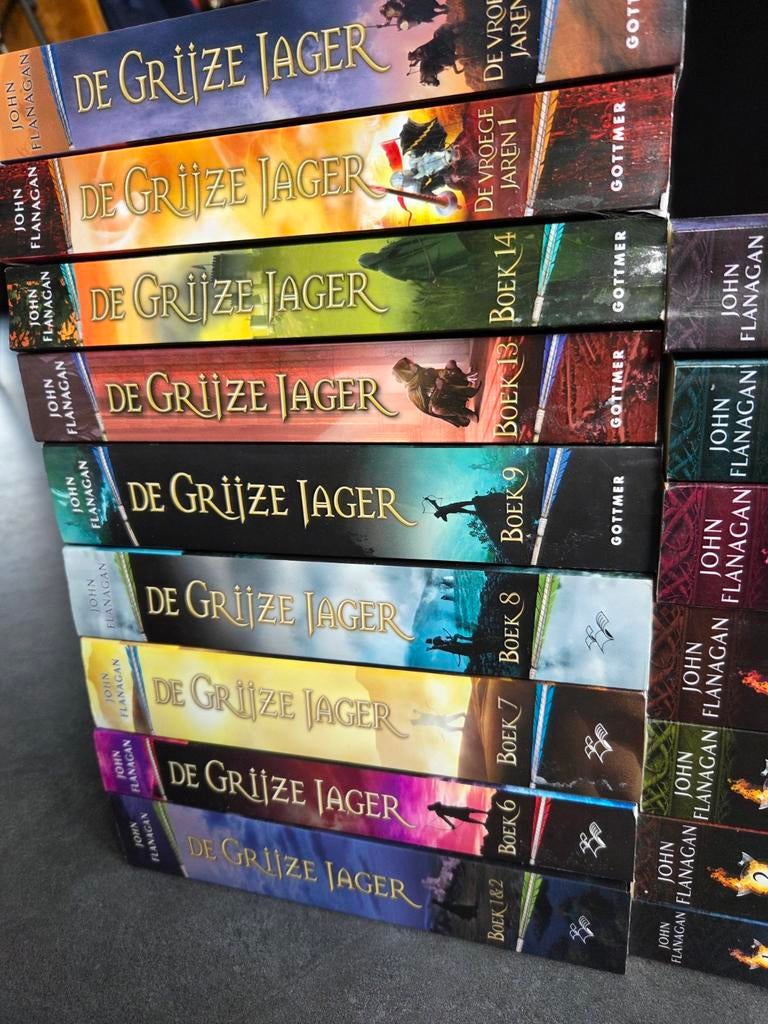16x De Grijze Jager + Broederband boeken, Boeken, Ophalen of Verzenden, Gelezen