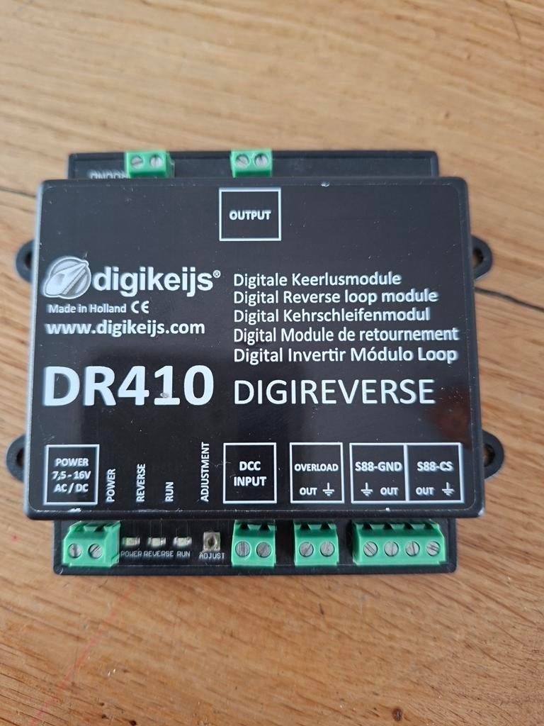 Digikeijs DR410 - Keerlusmodule, Overige merken, Gebruikt, Gelijkstroom of Wisselstroom, Overige typen