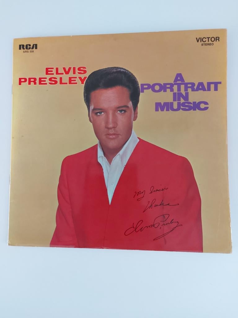 Elvis Presley - A Portrait in Music (lp), Ophalen of Verzenden, Zo goed als nieuw, 12 inch