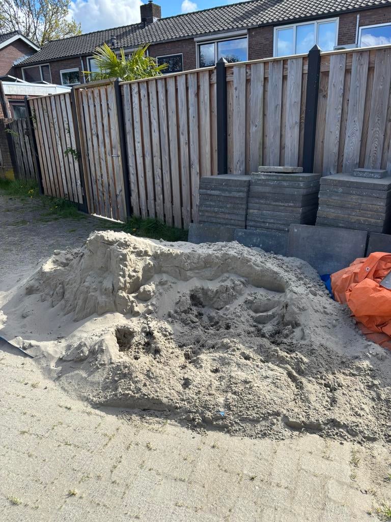 Gratis geel zand(schoon), Ophalen, Gebruikt, Ophoogzand