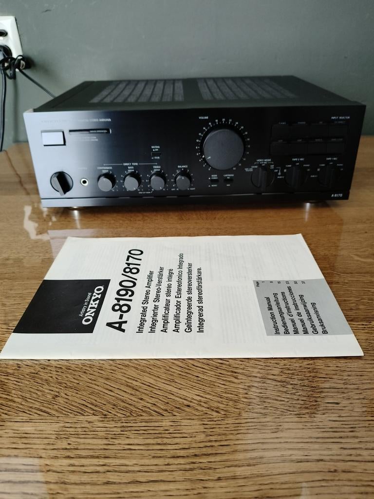 Onkyo A-8170 Geïntegreerde Stereo Versterker, Ophalen, Onkyo