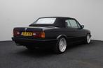BMW 3-serie Cabrio E30 320i BMW 3-serie Cabrio 320i 1991 | A, Auto's, Automaat, Achterwielaandrijving, Zwart, Leder
