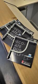 4 nieuwe Duraline plankdragers wit, Huis en Inrichting, Woonaccessoires | Wandplanken en Boekenplanken, Ophalen