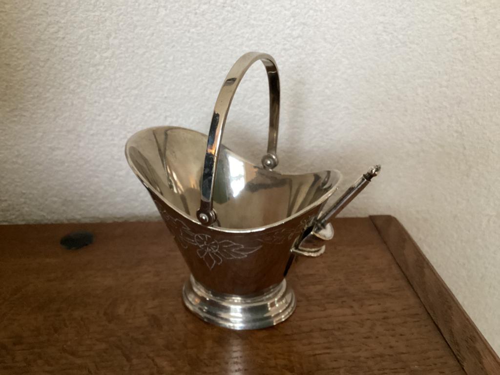 Vintage DE Suikerkit met Schep‘ZS 90 Zilverstad Schoonhoven’, Ophalen of Verzenden