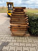 15x inlandse eiken schaaldelen 340x65x4cm voor 1000 euro, Ophalen, Zo goed als nieuw, 250 cm of meer, Planken