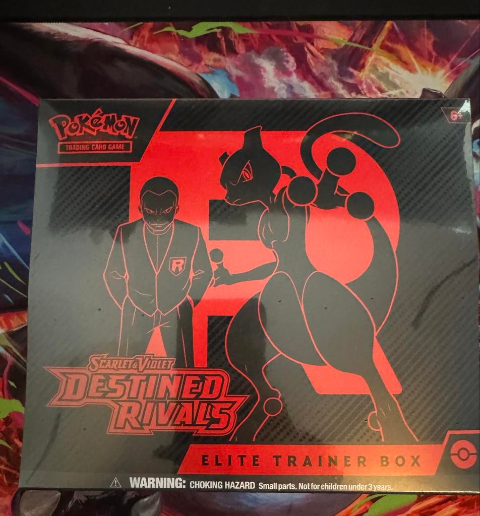 Pokémon TCG: Scarlet & Violet Destined Rivals Elite Trainer, Ophalen, Nieuw, Boosterbox