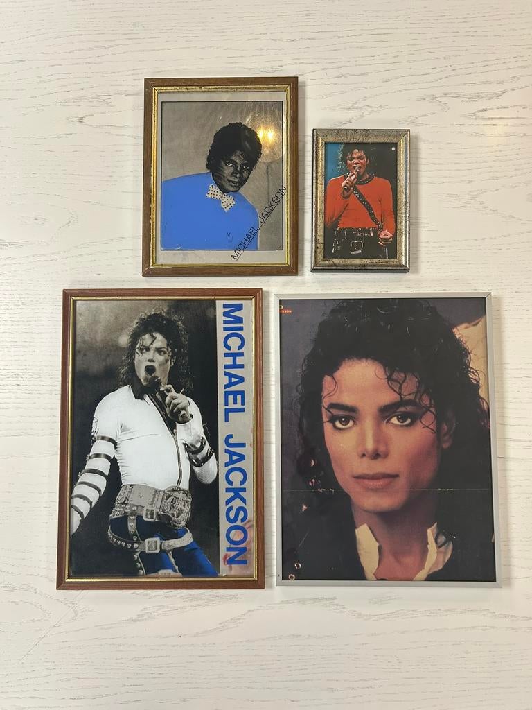 Michael Jackson - Lijstjes / spiegels, Ophalen of Verzenden, Zo goed als nieuw, Buitenlandse clubs, Poster, Plaatje of Sticker