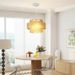 Boho Rotan Hanglamp - Handgeweven Jute Design, Overige materialen, Nieuw, Ophalen of Verzenden, A