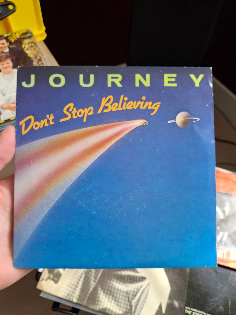 Journey - Don't stop believing, Ophalen of Verzenden, Zo goed als nieuw, Pop