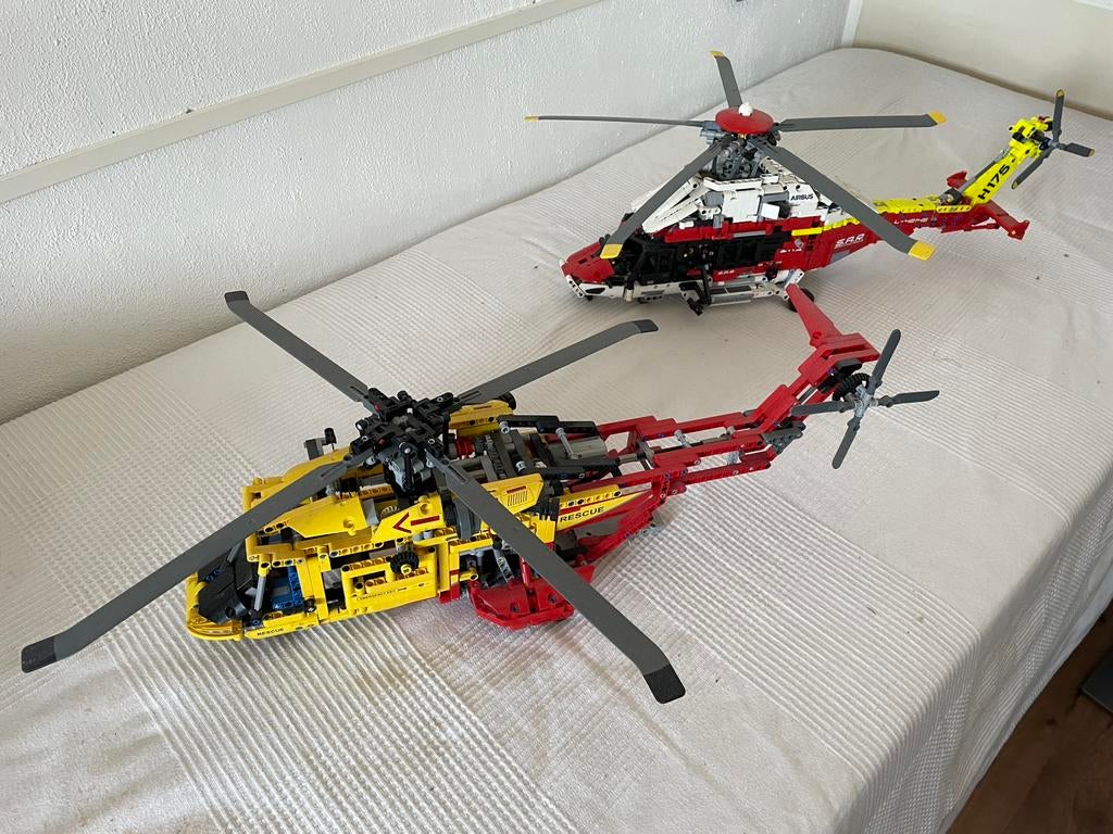Lego heli combi 9396 en 42145, Ophalen of Verzenden, Zo goed als nieuw