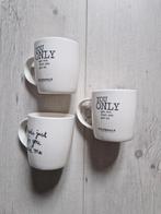 3 Riverdale Mokken, Huis en Inrichting, Keuken | Servies, Ophalen, Zo goed als nieuw, Overige stijlen, Kop(pen) en/of Schotel(s)