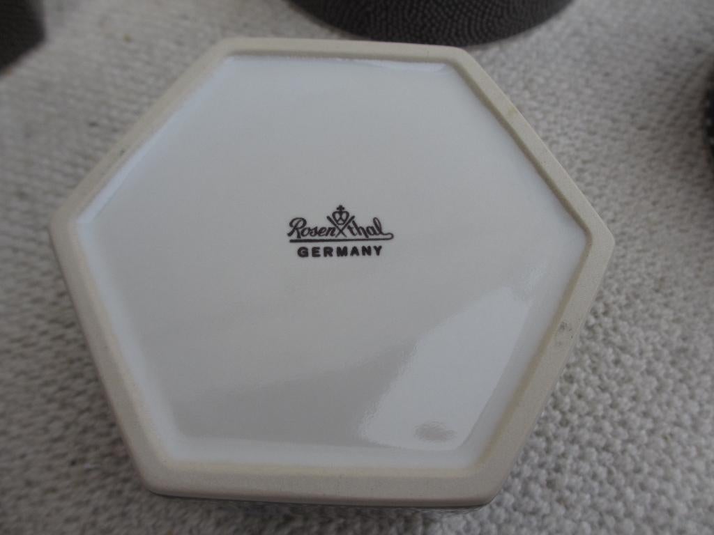 SET 5x Post Modern schaaltjes Barbara Brenner Rosenthal ' 90, Ophalen of Verzenden