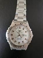 Automatisch Herenhorloge met stalen band, Staal, Staal, Polshorloge, Zo goed als nieuw