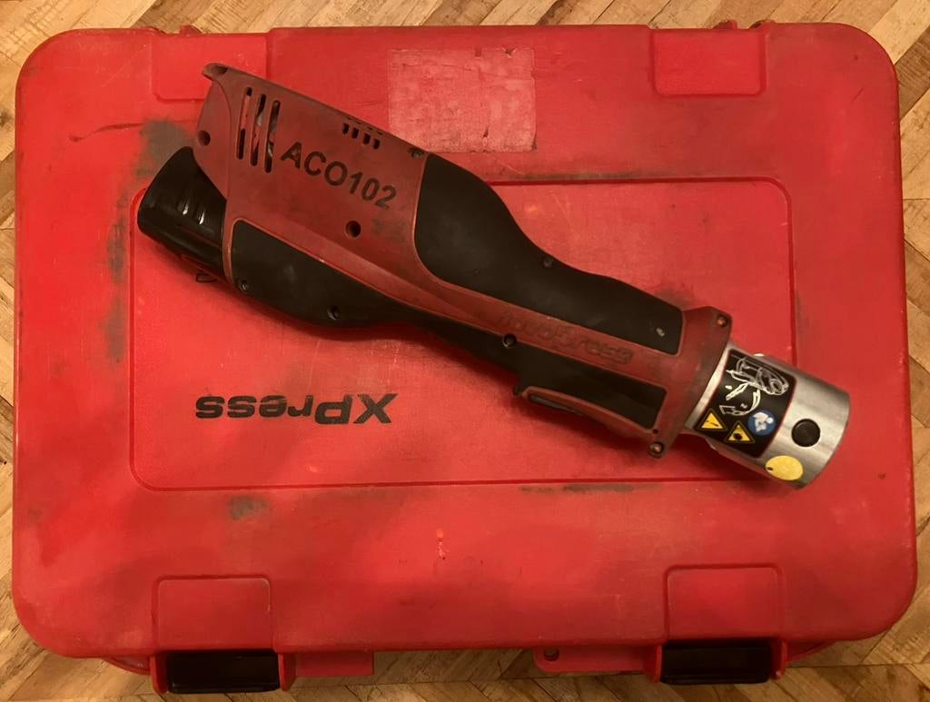 Perstang Novopress met keuring / revisie Rems,Henco,Uponor, Ophalen of Verzenden, Zo goed als nieuw