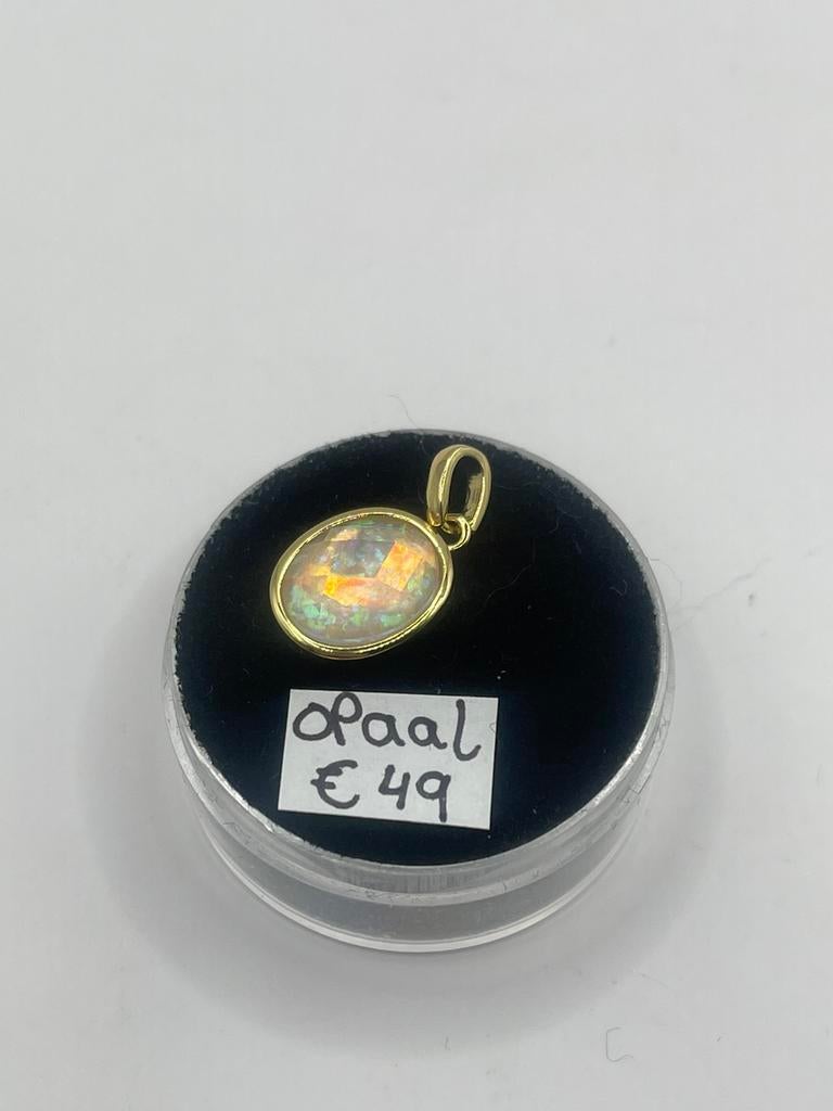 Opaal hanger, Ophalen of Verzenden, G, H, H