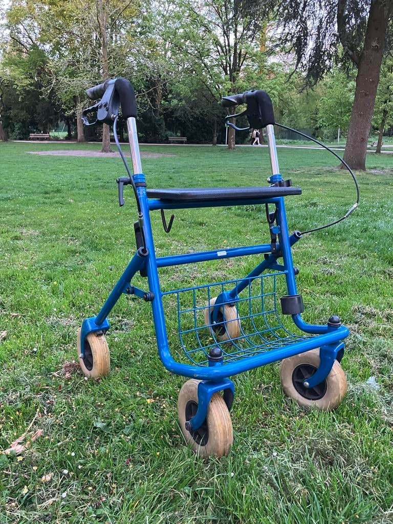 Rehaforum Deluxe rollator – stevig en betrouwbaar, Diversen, Ophalen, Opvouwbaar, Gebruikt