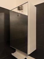 Ikea Lillangen badkamerkast met spiegel 40x21x64cm, Ophalen, Gebruikt, Wit, Overige typen