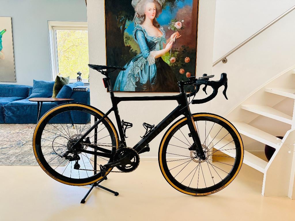 Mooie Bianchi Sprint 2021 - Campagnolo - carbon wielset, Gebruikt, Overige maten, 15 tot 20 versnellingen, 53 tot 57 cm