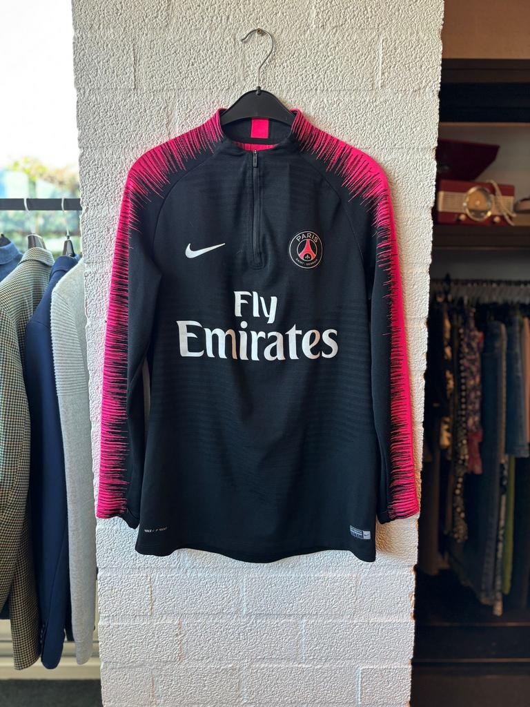 Nike sport top paris maat M, Ophalen of Verzenden, Zo goed als nieuw, Zwart, Fitness of Aerobics