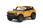 Ford Bronco Badlands SUV Cyber Orange 2021 GT Spirit GT858, Hobby en Vrije tijd, Modelauto's | 1:18, Overige merken, Auto, Verzenden