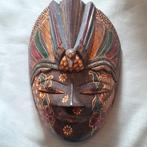 Houten Batik topeng masker uit Bali, Ophalen of Verzenden