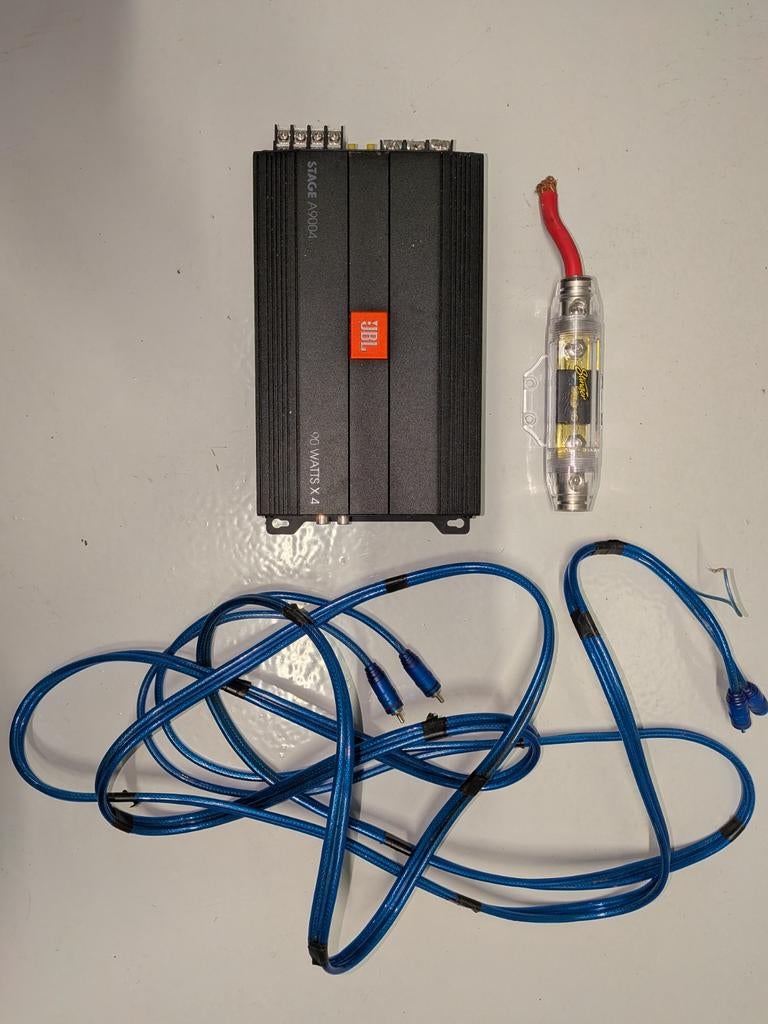 JBL Stage A9004  4 kanaals versterker, Auto diversen, Autospeakers, Ophalen of Verzenden