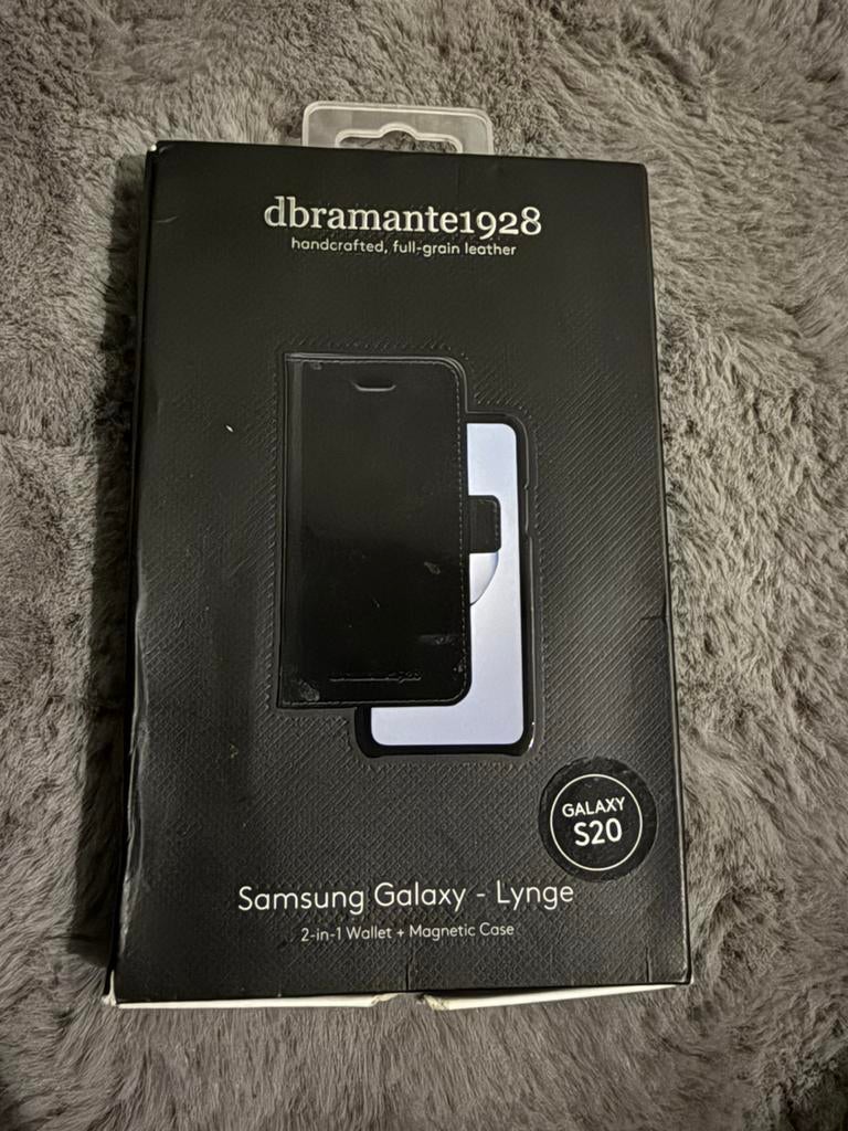 Luxe leren Samsung Galaxy S20 hoesje dbramante1928, Nieuw, Ophalen of Verzenden, Support@dbramante1928.com, Dbramante1928 ApS