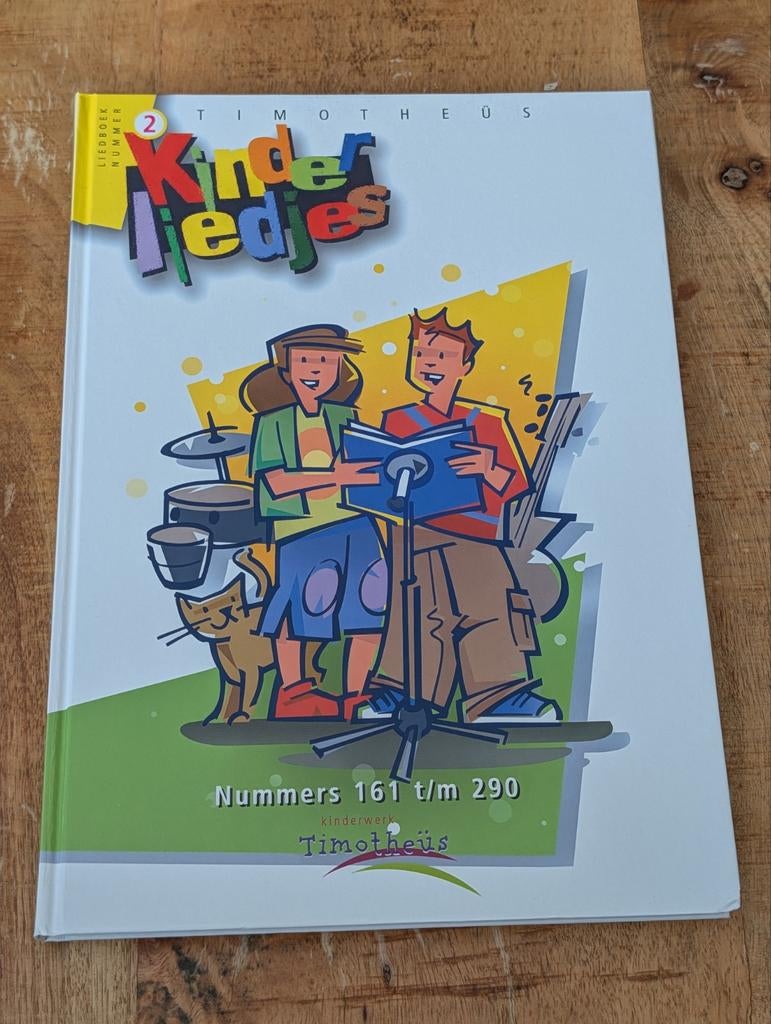 Kinderwerk Timotheüs Kinderliedjes liedboek 2 (161 t/m 290), Ophalen of Verzenden, Zo goed als nieuw, Religie en Gospel, Koor