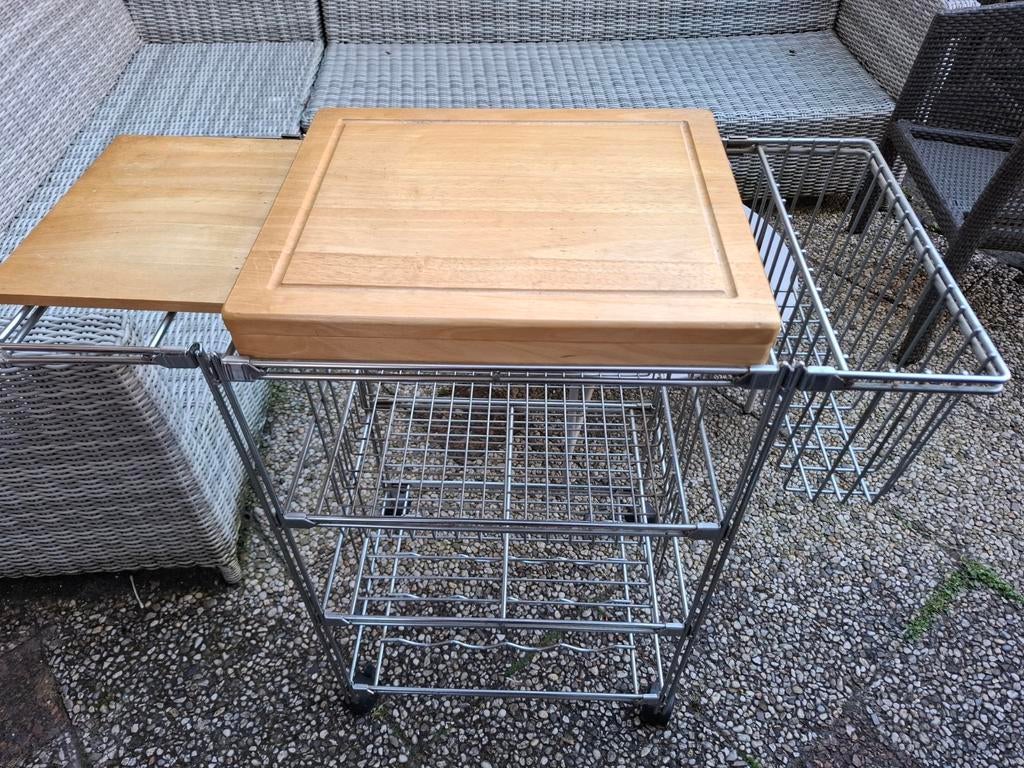 Keuken trolley, Ophalen, 25 tot 50 cm, 50 tot 100 cm, Minder dan 100 cm
