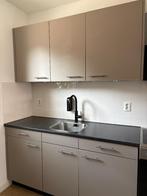 Bruynzeel keukenblok taupe, Ophalen, Enkelwandige keuken, Zo goed als nieuw, Overige kleuren