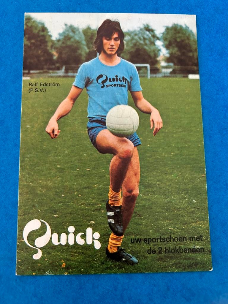 Ralf Edstrom spelerskaart, Verzamelen, Sportartikelen en Voetbal, Verzenden, Zo goed als nieuw, PSV, Spelerskaart