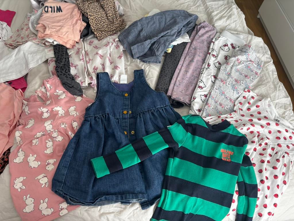 Meisjeskleding 86/92 zomer gratis, Ophalen, Zo goed als nieuw, Maat 86