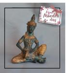 Bronzen Thai beeld – 14,5 cm, Ophalen of Verzenden