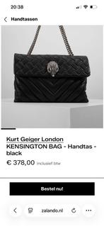 Kurt Geiger Weekendtas - Stijlvol en praktisch!, Ophalen of Verzenden, Zo goed als nieuw, Zwart, Handtas