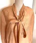 Zara camelkleurige blouse maat 42(dm), Ophalen of Verzenden, Zo goed als nieuw, Maat 42/44 (L), Bruin