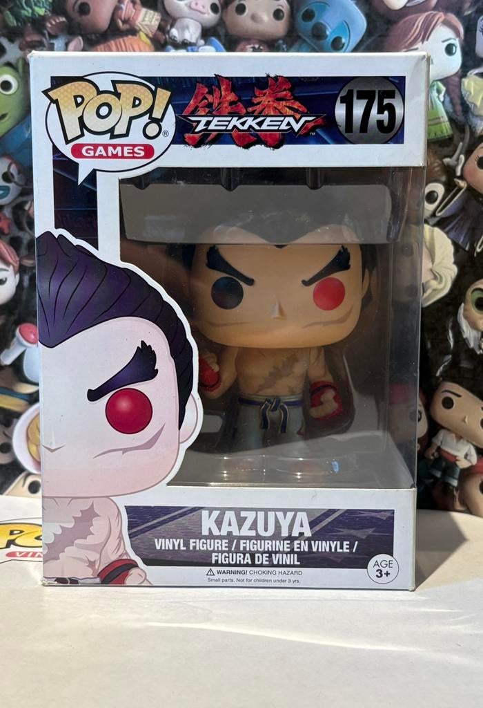 Funko pop Kazuya 175 van Tekken games, Ophalen of Verzenden, Zo goed als nieuw
