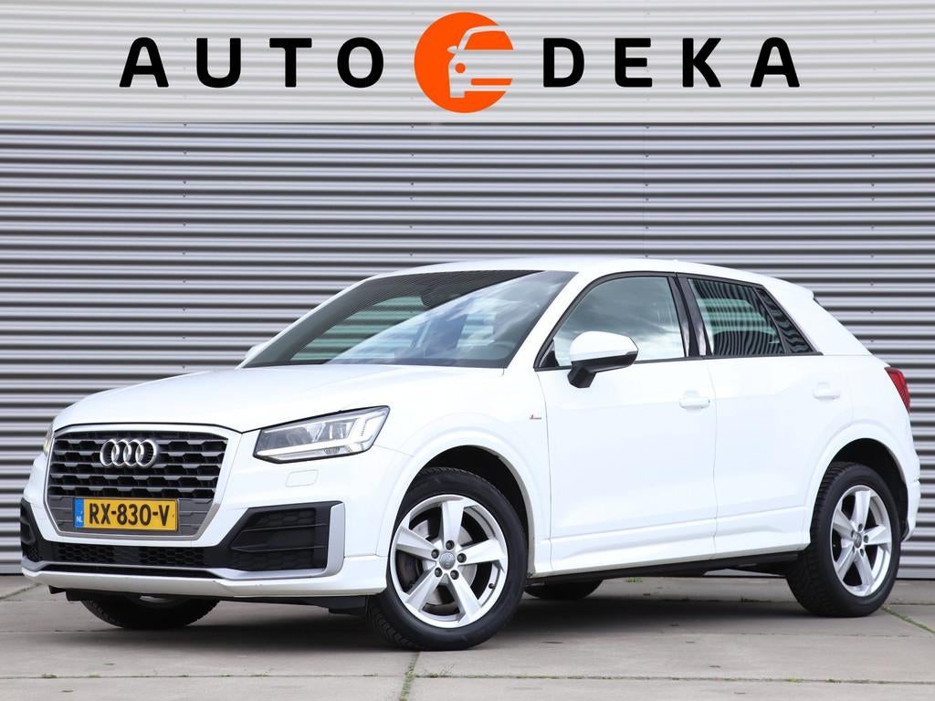 Audi Q2 1.6 TDI Sport Pro Line S Automaat *Navigatie*Parkeer, Auto's, Gebruikt, 4 cilinders, Wit, Origineel Nederlands