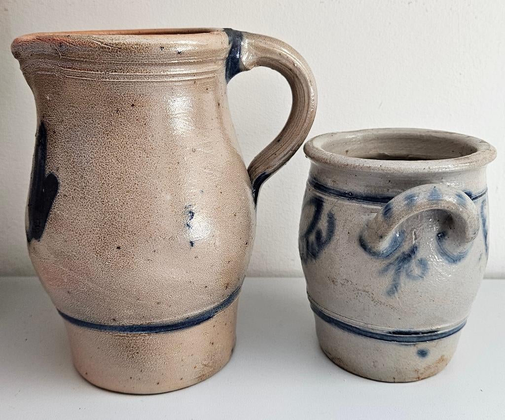 Antiek Keuls aardewerk ruim 100 jaar oud in zeer goede staat, Ophalen