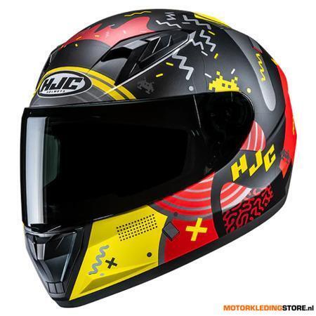 HJC Y10 Mika Integraalhelm, Zwart-Rood, Ophalen of Verzenden, Nieuw met kaartje