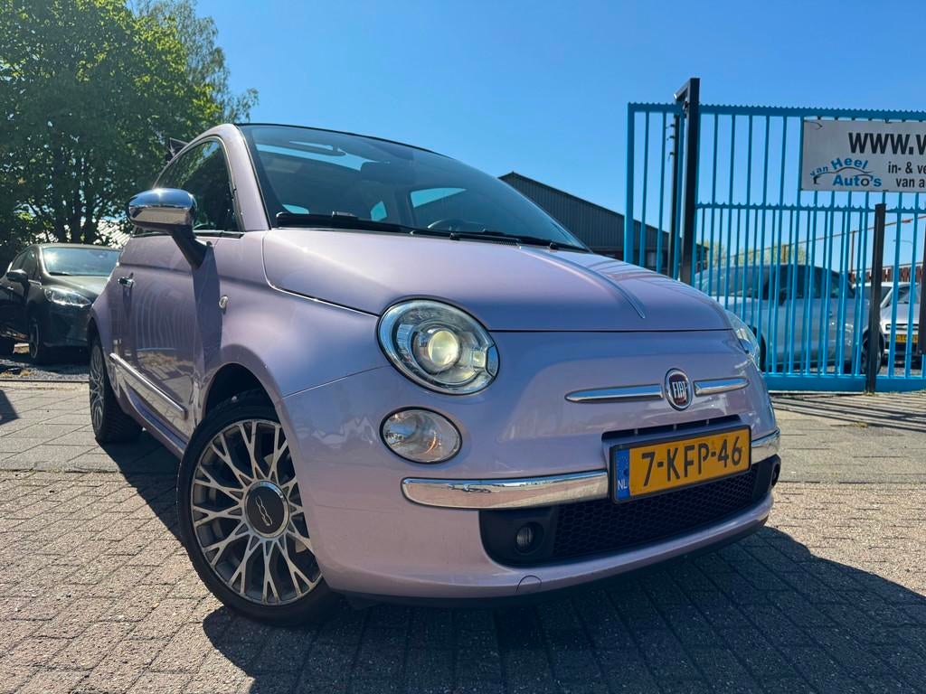 Fiat 500 C 0.9 TwinAir Clima Elek Pakket Leer Xenon Lmv, Auto's, Euro 5, 86 pk, Gebruikt, Overige kleuren