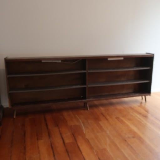 Vitrinekast verkoop kast winkelkast 245 x 24 x 78 cm, Ophalen, Glas, 200 cm of meer, Minder dan 25 cm