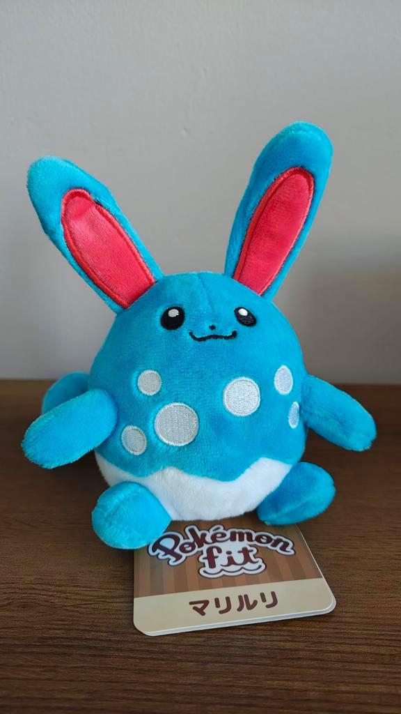 Official Pokemon Center Azumarill Fit Plush Knuffel *NEW*, Kinderen en Baby's, Speelgoed | Knuffels en Pluche, Nieuw, Overige typen