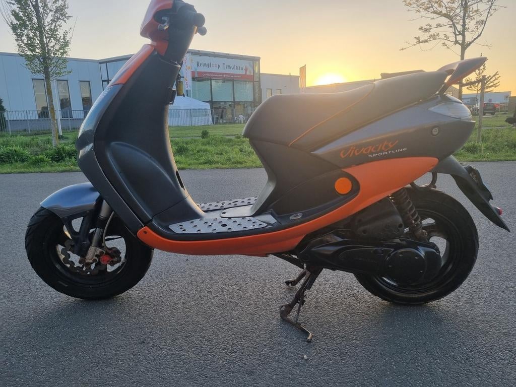 Peugeot vivacity, Ophalen, Tweetakt, Vivacity